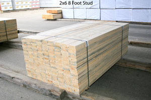 2 x 6 8ft Studs