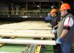 Lumber graders ensuring our high quality standards